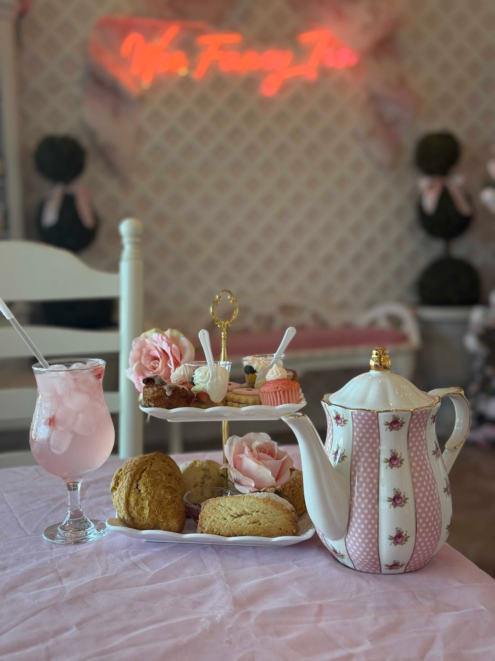Tea and treats at Wee Fancy Tea